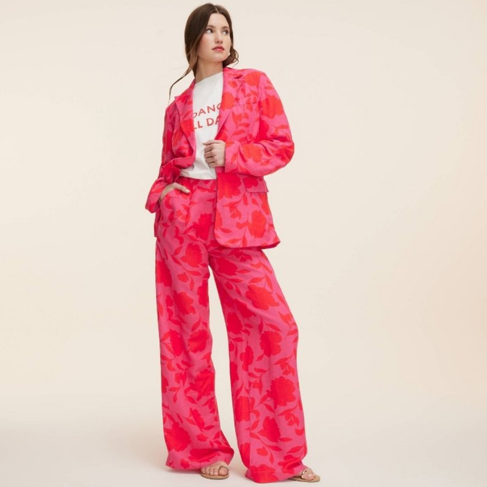 Classic Rose Linen Pants Kate Spade for Target